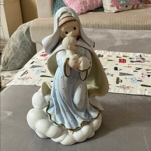 Large Figure, Precious Moments "Blessed Art Thou Amongst Women", 1998